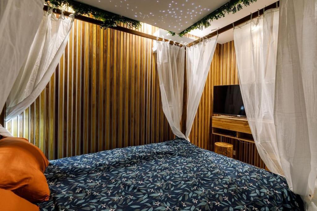 Ferienwohnung Proche Paris - Style Bali 350 M Gare Mantes Exterior foto
