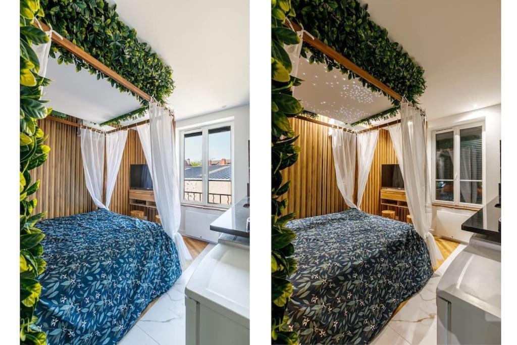 Ferienwohnung Proche Paris - Style Bali 350 M Gare Mantes Exterior foto